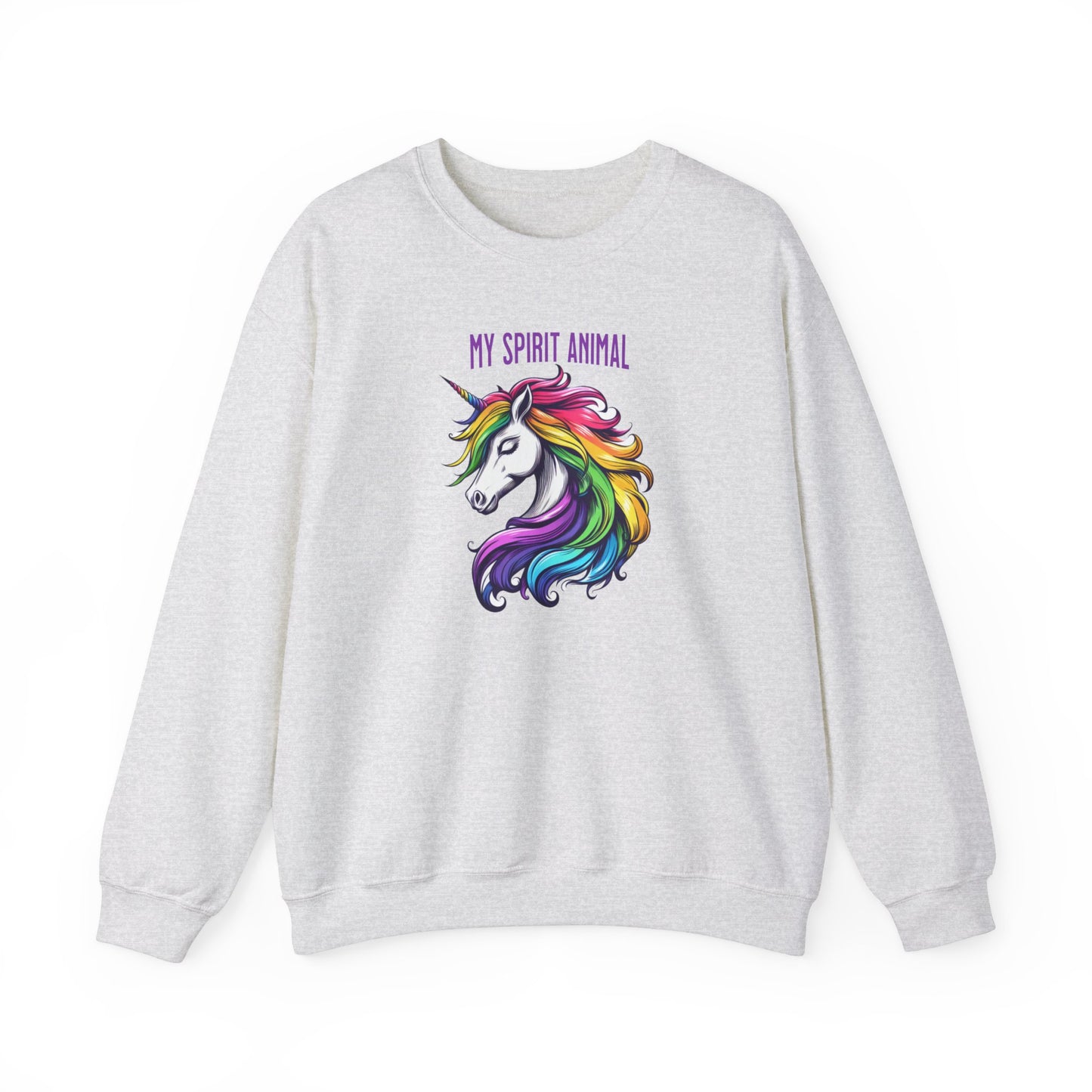 Unicorn is my Spirit Animal Unisex Sweatshirt - Queer We Are Shop
