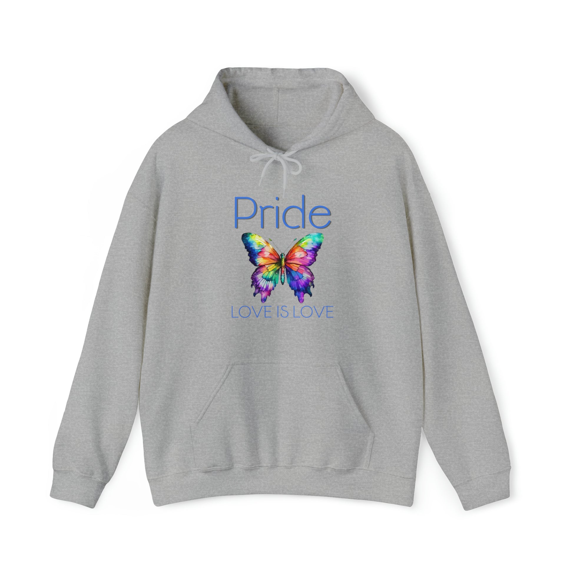 Pride, Love is Love Unisex Heavy Blend™ Hooded Sweatshirt - Queer We Are Shop