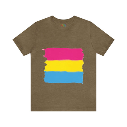 Pansexual Flag Design Unisex T-Shirt - Queer We Are Shop