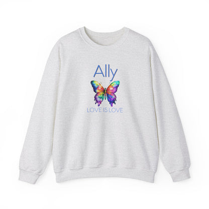Ally: Love is Love Unisex Sweatshirt