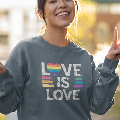 Love is Love Unisex Sweatshirt - Queer We Are Shop